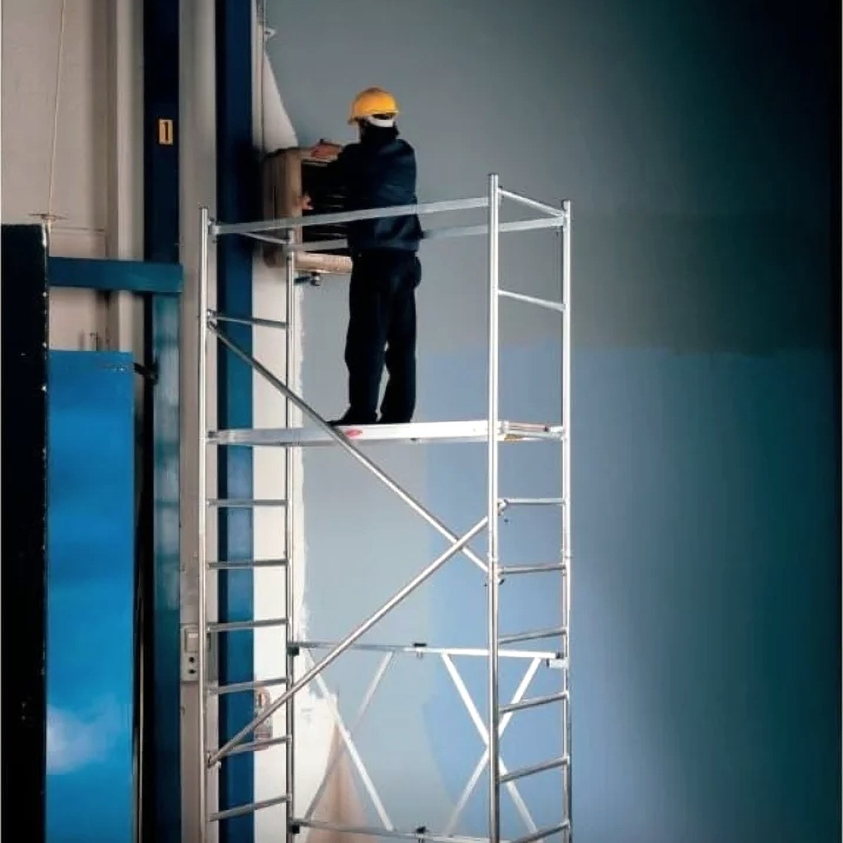 CASTTEL – échafaudage Jormax en utilisation