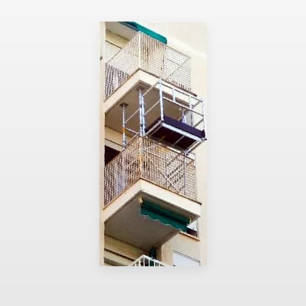 TEMPO BALCON – Jormax scaffold, detail