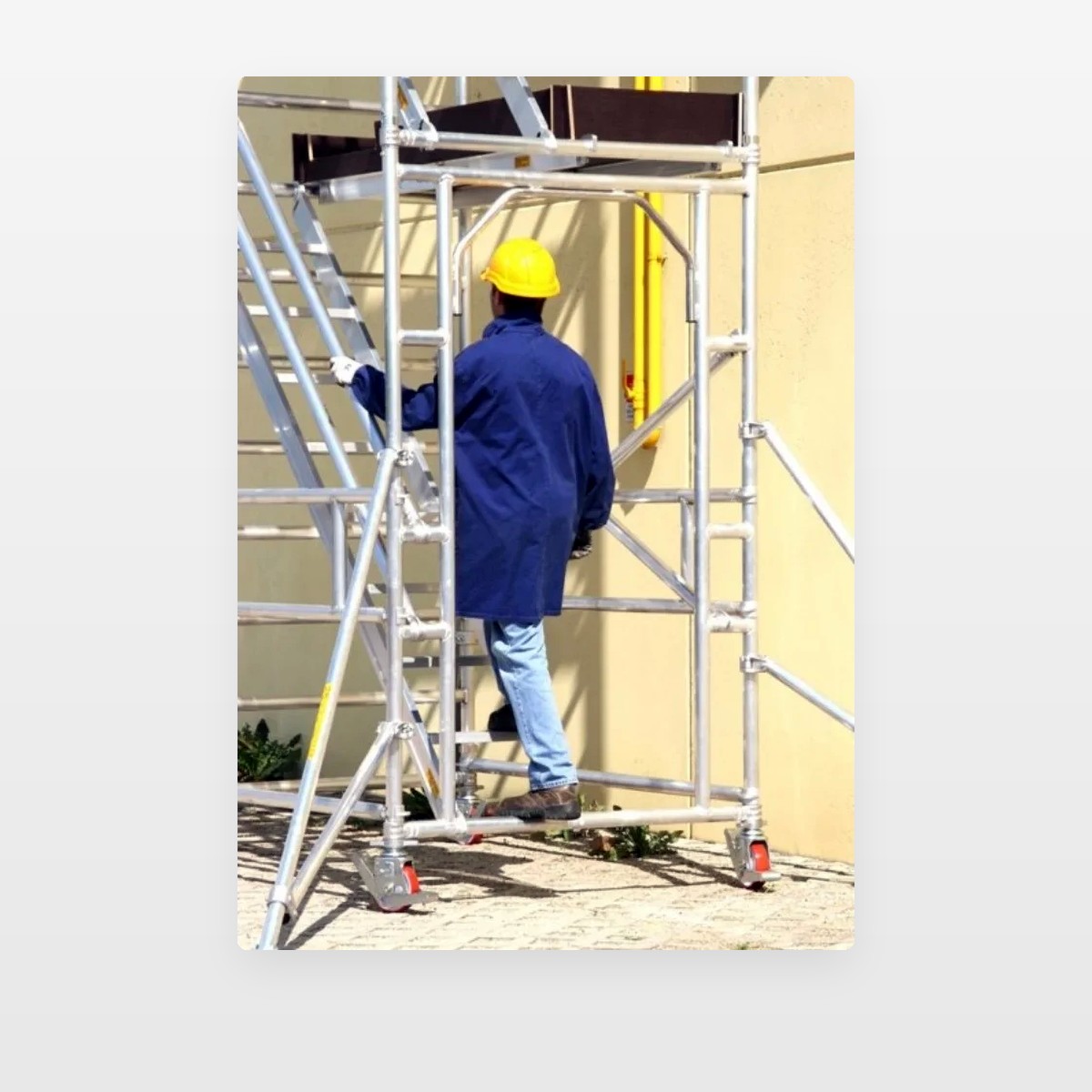 TEMPO CONFORT – andaime Jormax em utilização