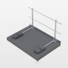FOLDING FIXING FIXAÇÃO REBATÍVEL – guarda-corpos Jormax