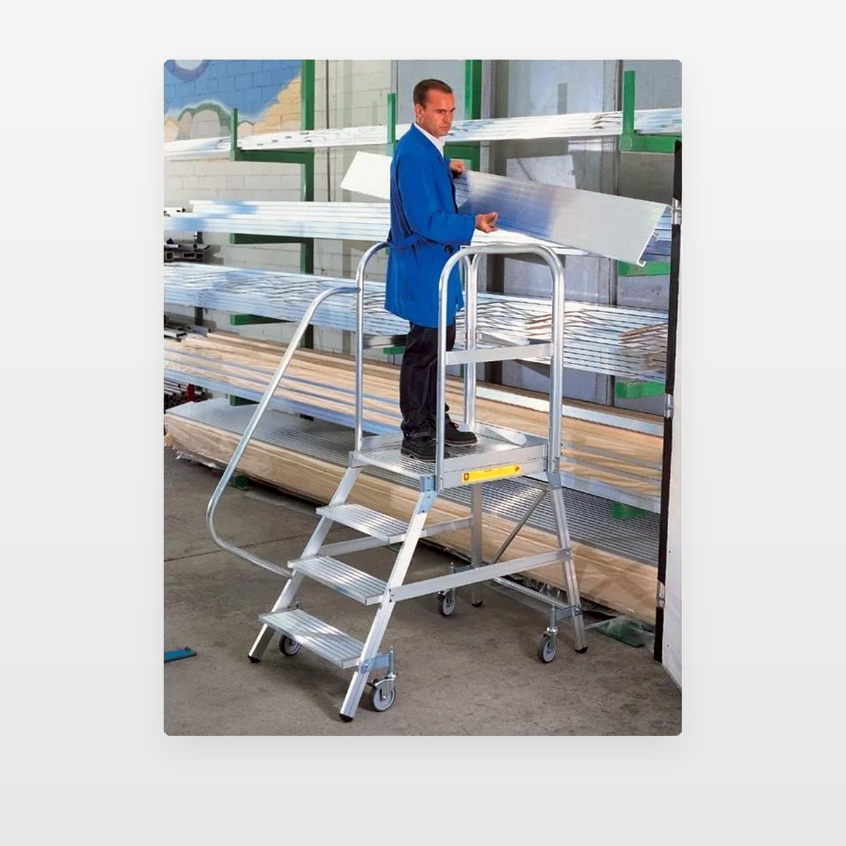 PALCO 1 SUBIDA – plataforma Jormax em utilização